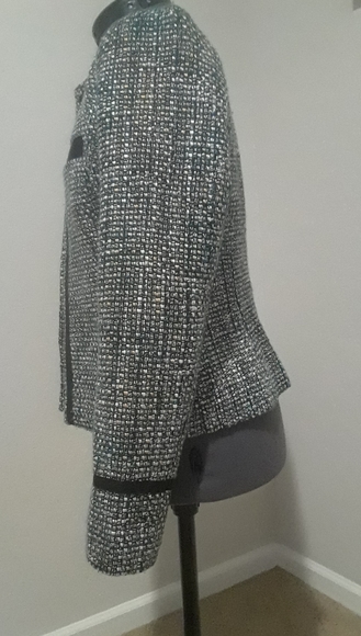 ๐HP๐Daisy Fuentes tweed blazer - Picture 6 of 9